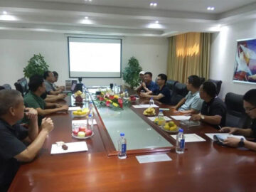 河南省設(shè)廳協(xié)會秘書長盧明安、總工黃禮樂等領(lǐng)導(dǎo)人蒞臨考察